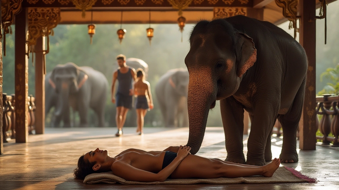 Health Benefits of Elephant Massage