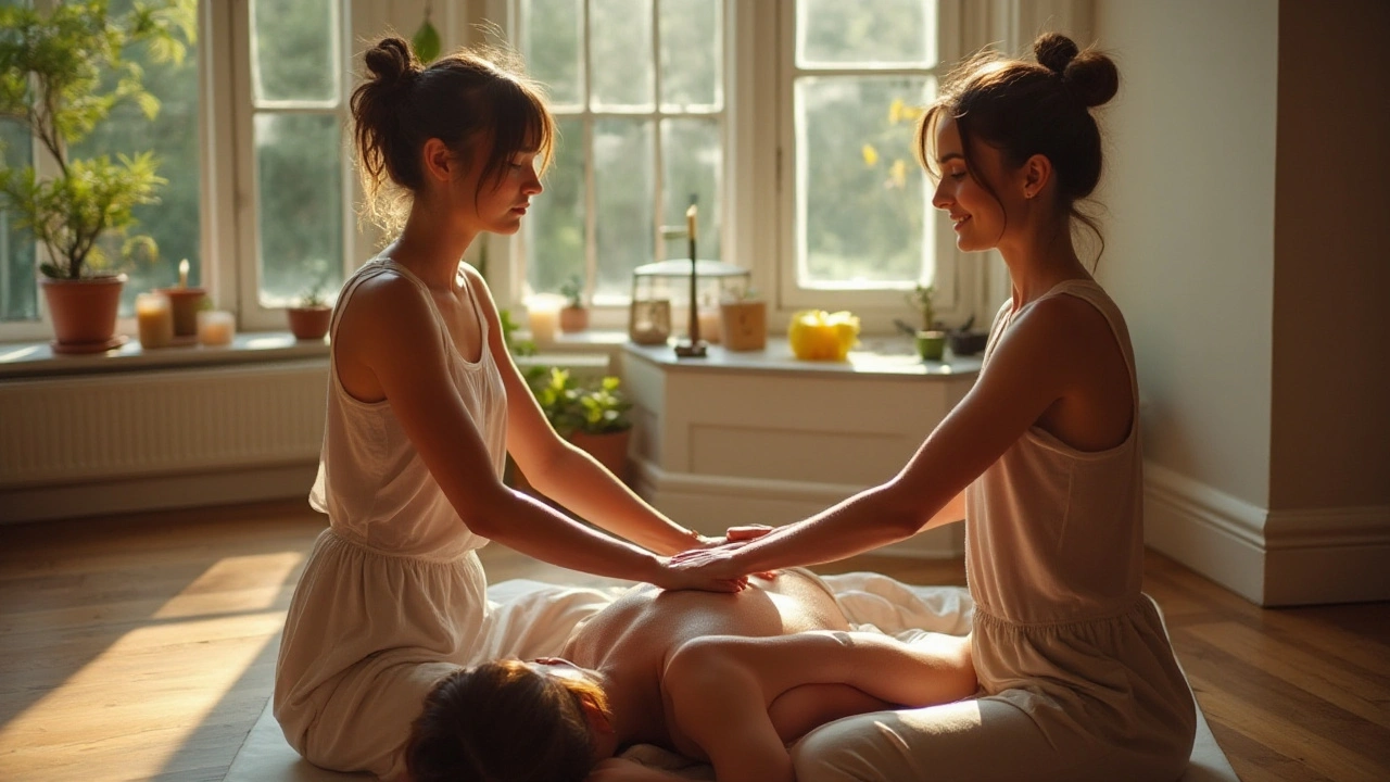 Exploring the Intimate World of Lesbian Massage Experiences